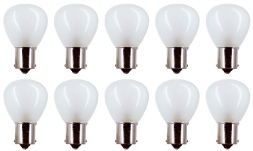 CEC Industries #1139IF (Frosted) Internal Frosted Bulbs, 12.8 V, 13.312 W, BA15s Base, RP-11 shape (Box of 10)